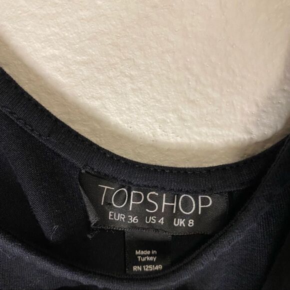 TopShop Crochet Cut-out Low Back Bodysuit - Picture 7 of 10